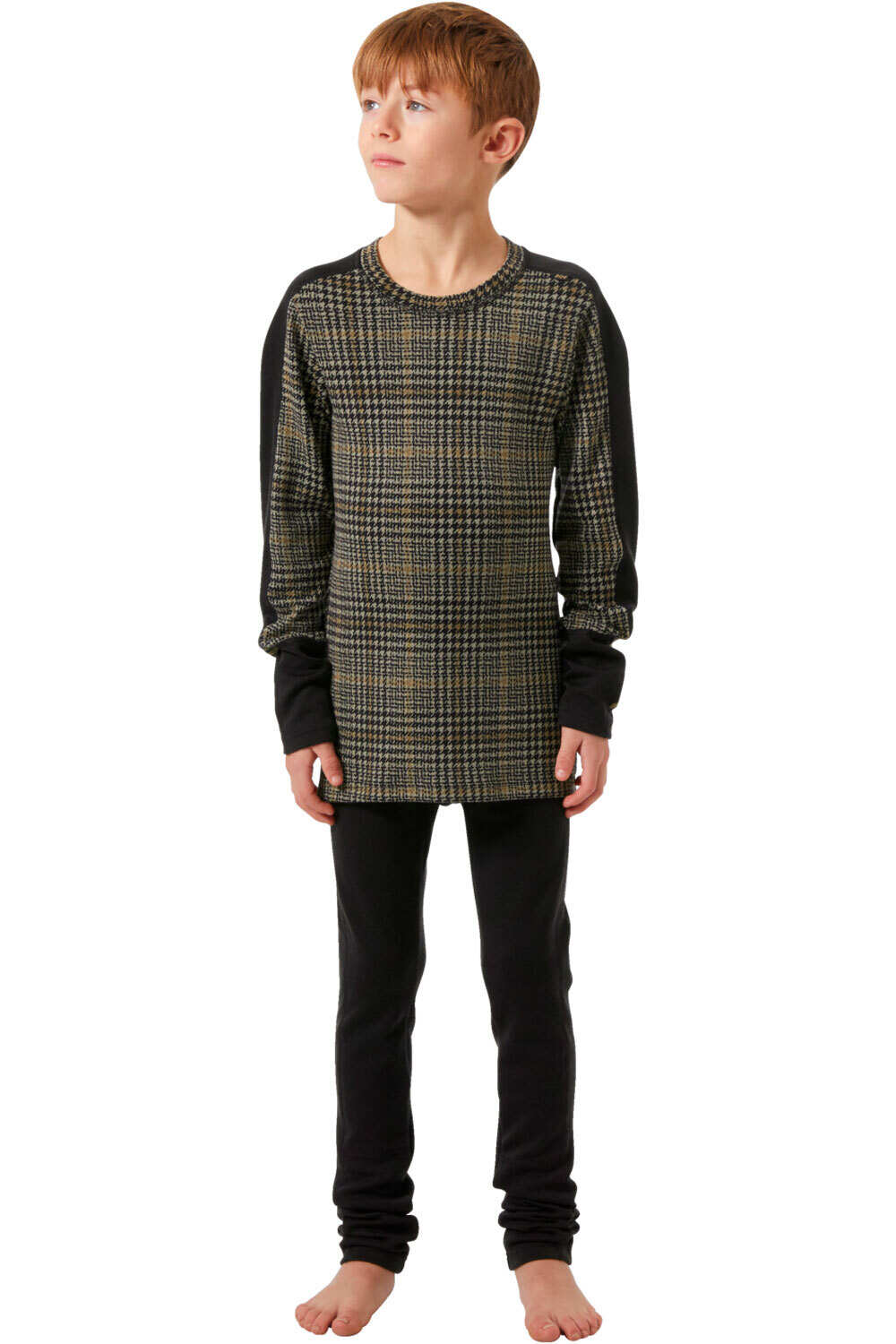 Helly Hansen ropa térmica niño JR GRAPHIC LIFA MERINO SET vista frontal