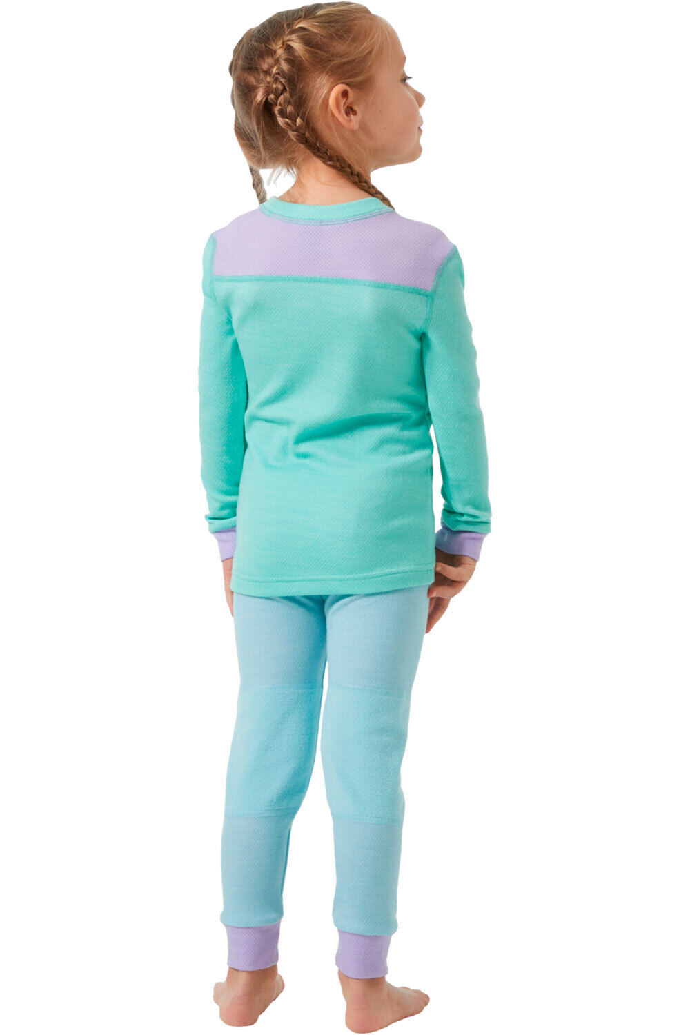 Helly Hansen ropa térmica niño K LIFA MERINO SET vista trasera
