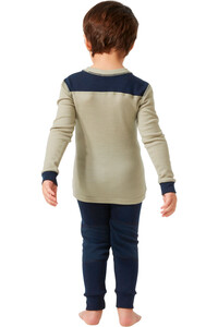 Helly Hansen ropa térmica niño K LIFA MERINO SET vista trasera