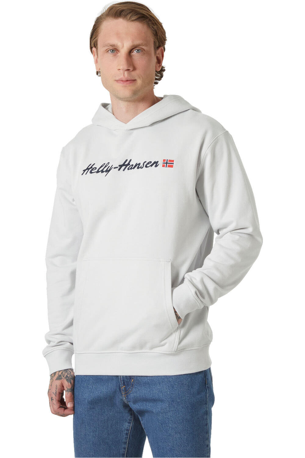 Helly Hansen sudadera hombre CORE GRAPHIC SWEAT HOODIE vista frontal