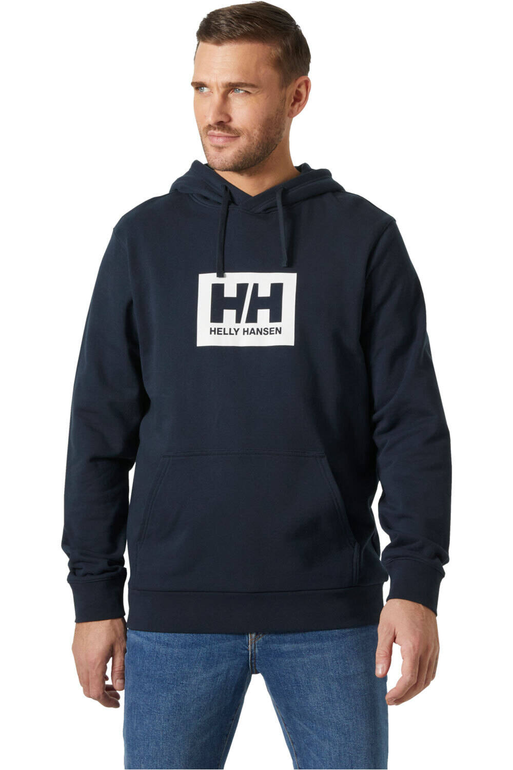 Helly Hansen sudadera hombre HH BOX HOODIE vista frontal