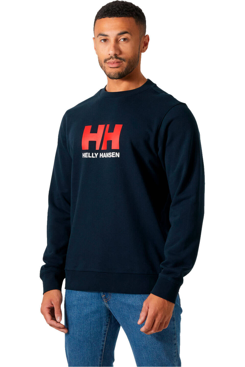 Helly Hansen sudadera hombre HH LOGO CREW SWEAT vista frontal