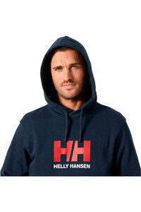 Helly Hansen sudadera hombre HH LOGO HOODIE 3.0 vista detalle
