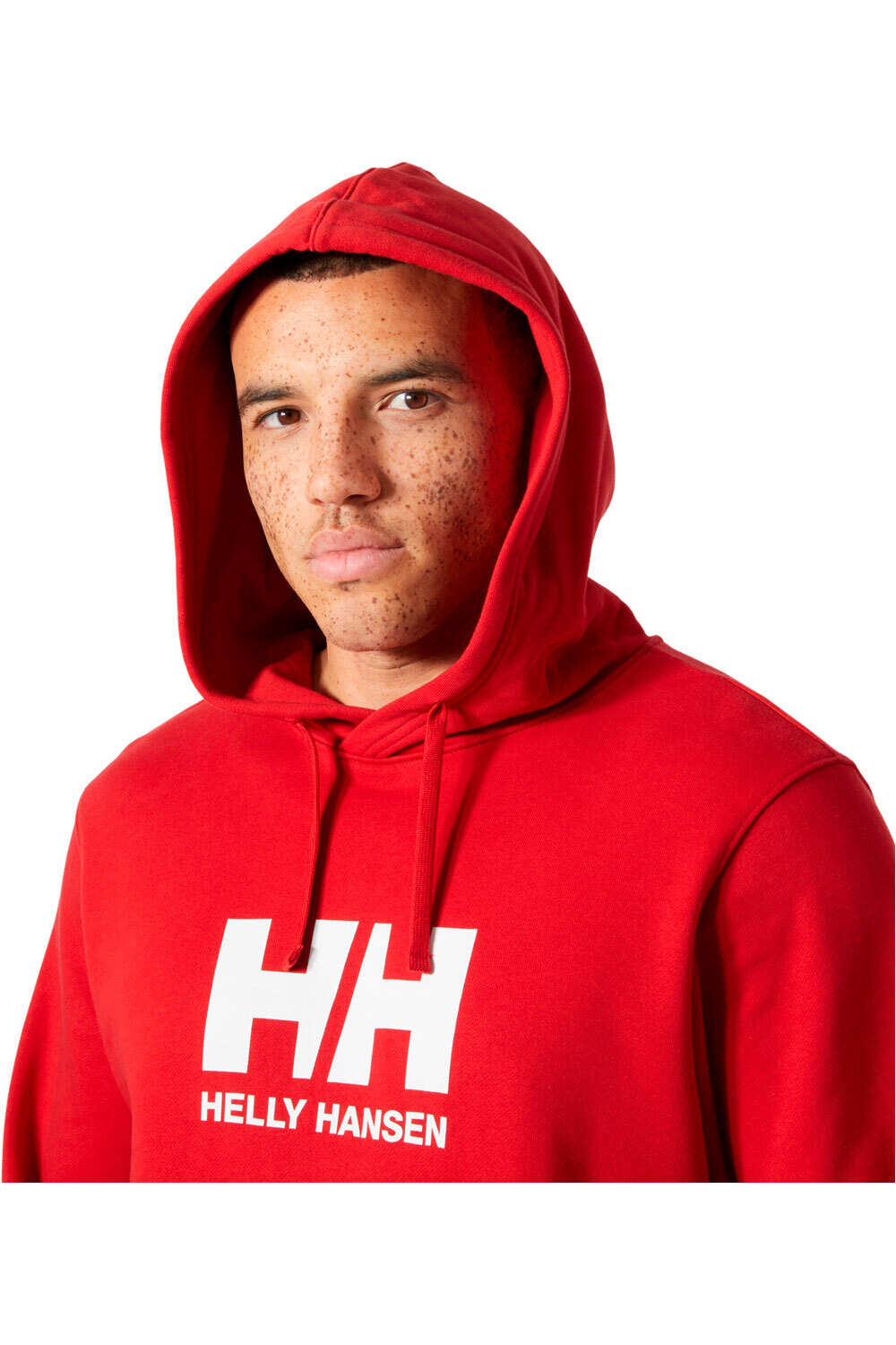Helly Hansen sudadera hombre HH LOGO HOODIE 3.0 vista detalle