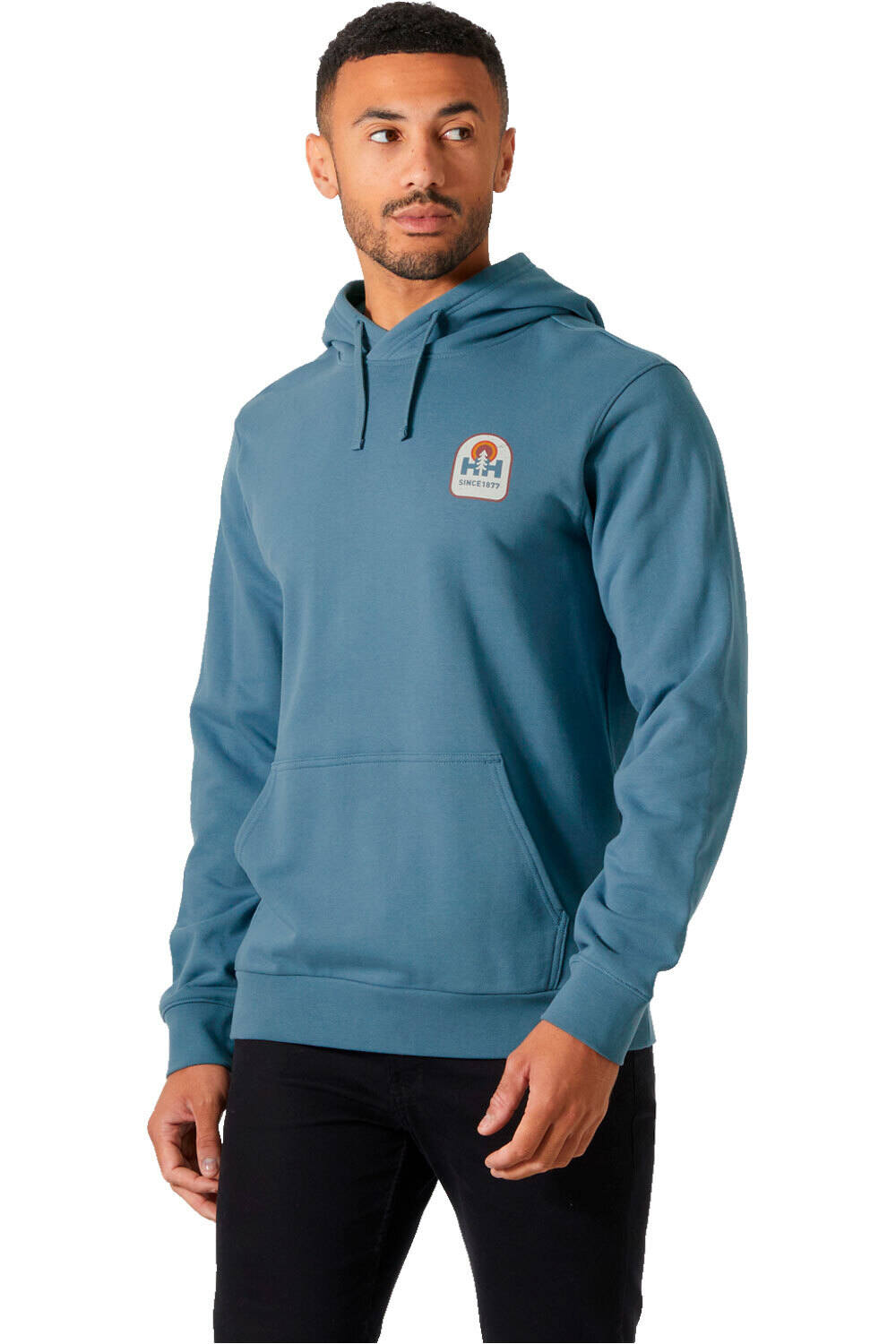Helly Hansen sudadera hombre MASSIF GRAPHIC HOODIE vista frontal