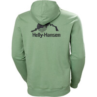 Helly Hansen sudadera hombre YU HOODIE 2.0 vista trasera