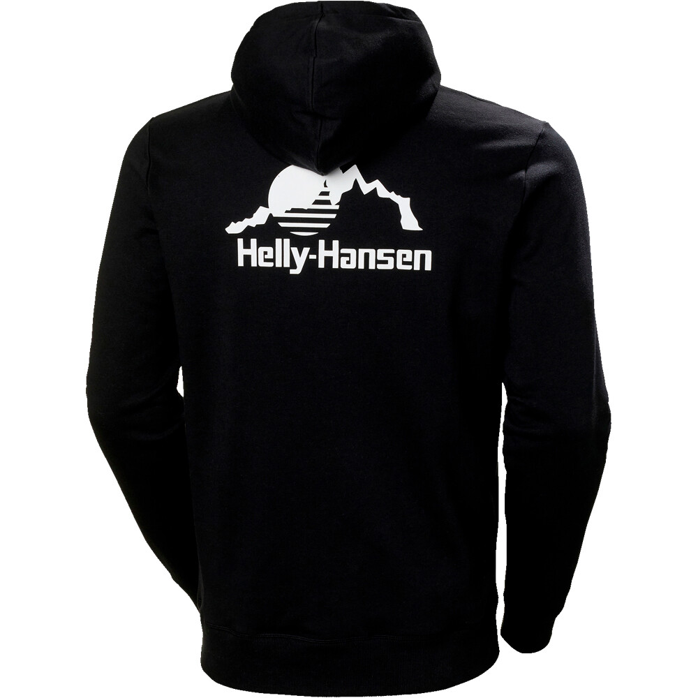 Helly Hansen sudadera hombre YU HOODIE 2.0 vista trasera