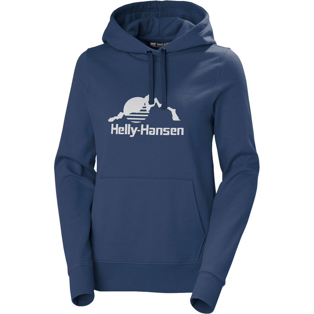 Helly Hansen Sudaderas Montaña Mujer W NORD GRAPHIC PULLOVER HOODIE vista frontal