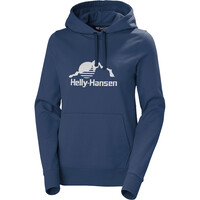 Helly Hansen Sudaderas Montaña Mujer W NORD GRAPHIC PULLOVER HOODIE vista frontal