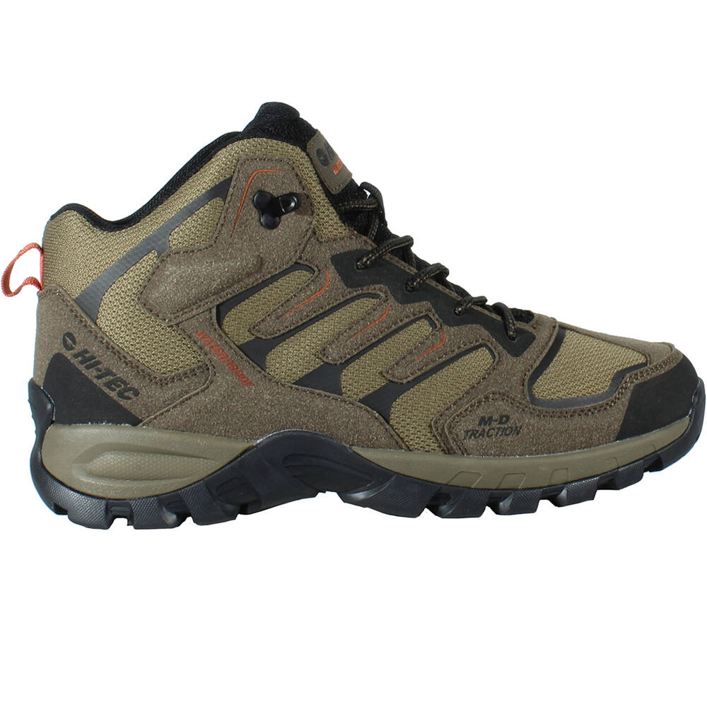Hi Tec bota trekking hombre Cervus Mid WP lateral exterior