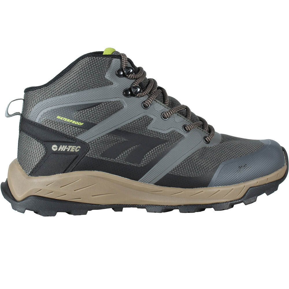 Hi Tec bota trekking hombre TOUBKAL MID WP lateral exterior