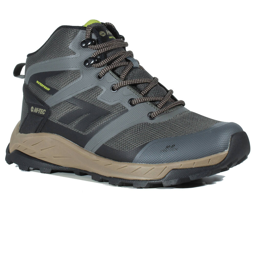 Hi Tec bota trekking hombre TOUBKAL MID WP lateral interior