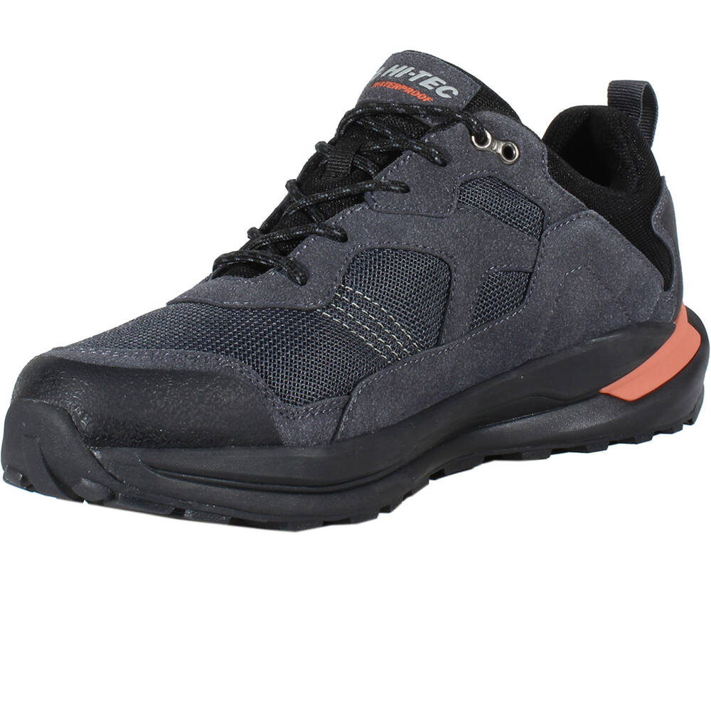 Hi Tec zapatilla trekking hombre Rodera Low WP vista trasera