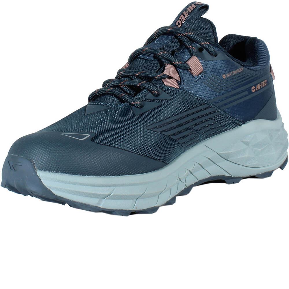 Hi Tec zapatilla trekking mujer FUSE TRAIL LOW WATERPROOF WOMEN vista trasera