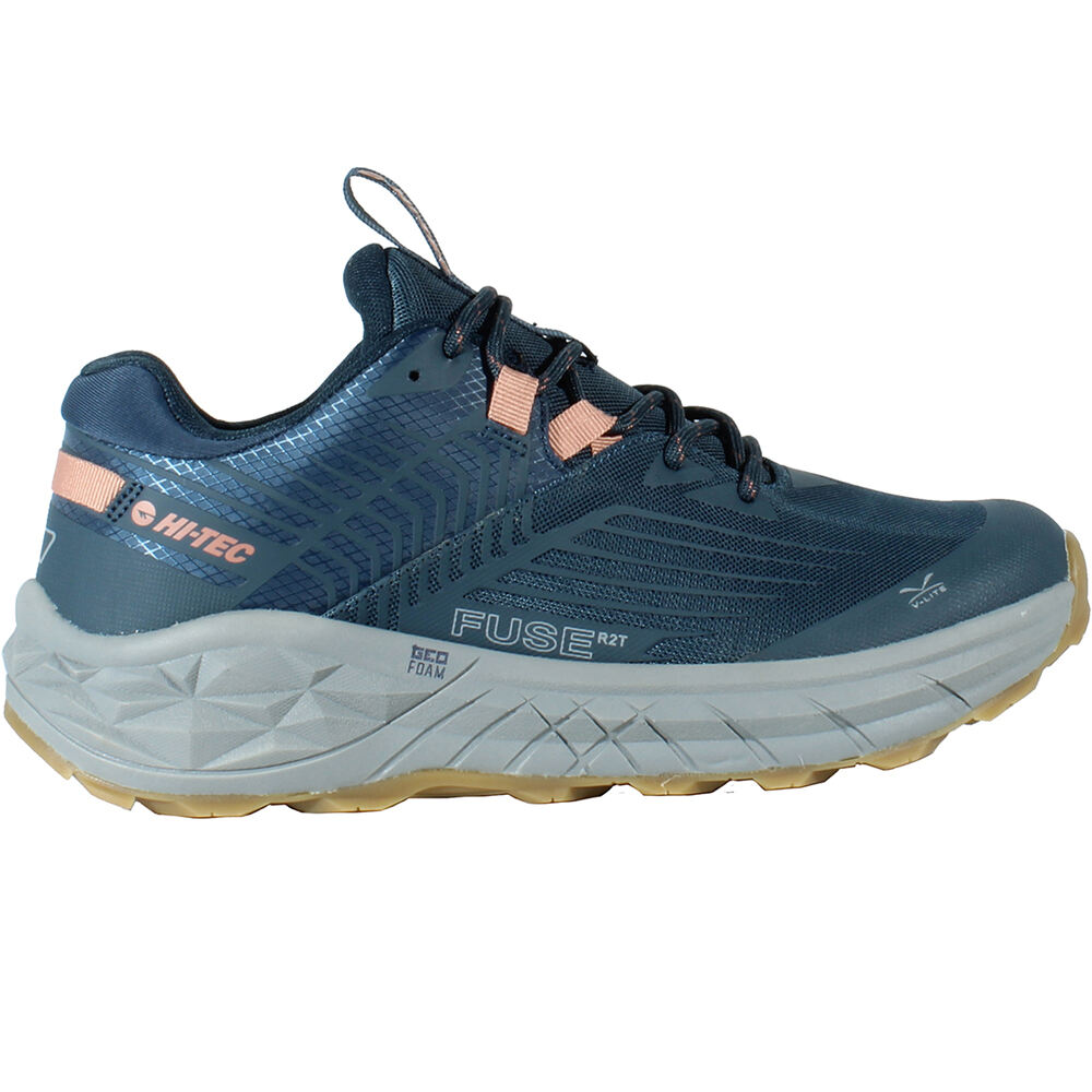Hi Tec zapatilla trekking mujer FUSE TRAIL LOW WOMEN lateral exterior