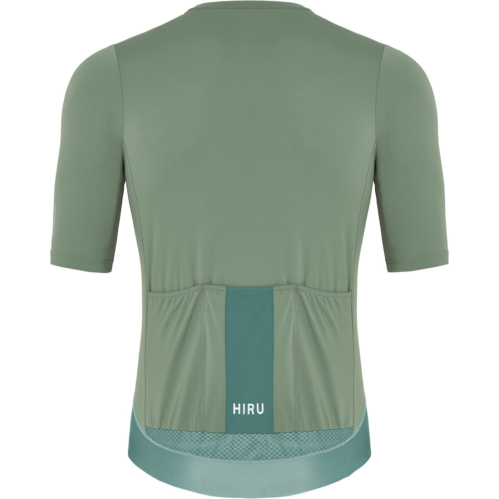 Hiru maillot manga corta hombre M ADVANCED JERSEY vista trasera