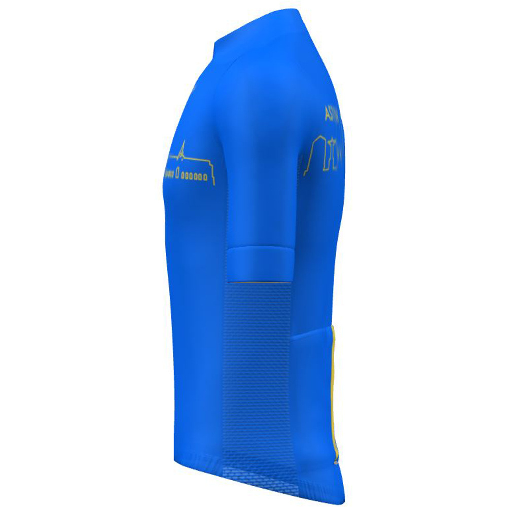 Hiru maillot manga corta hombre M CORE LITE JERSEY ASTURIAS vista detalle
