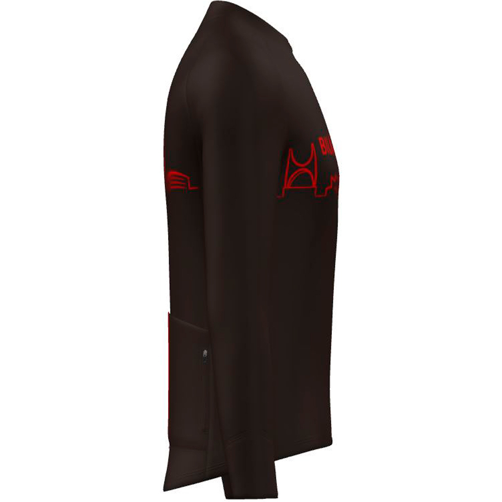 Hiru maillot manga larga hombre M CORE THERM LS JERSEY BILBAO vista detalle