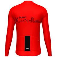 Hiru maillot manga larga hombre M CORE THERM LS JERSEY BILBAO vista trasera