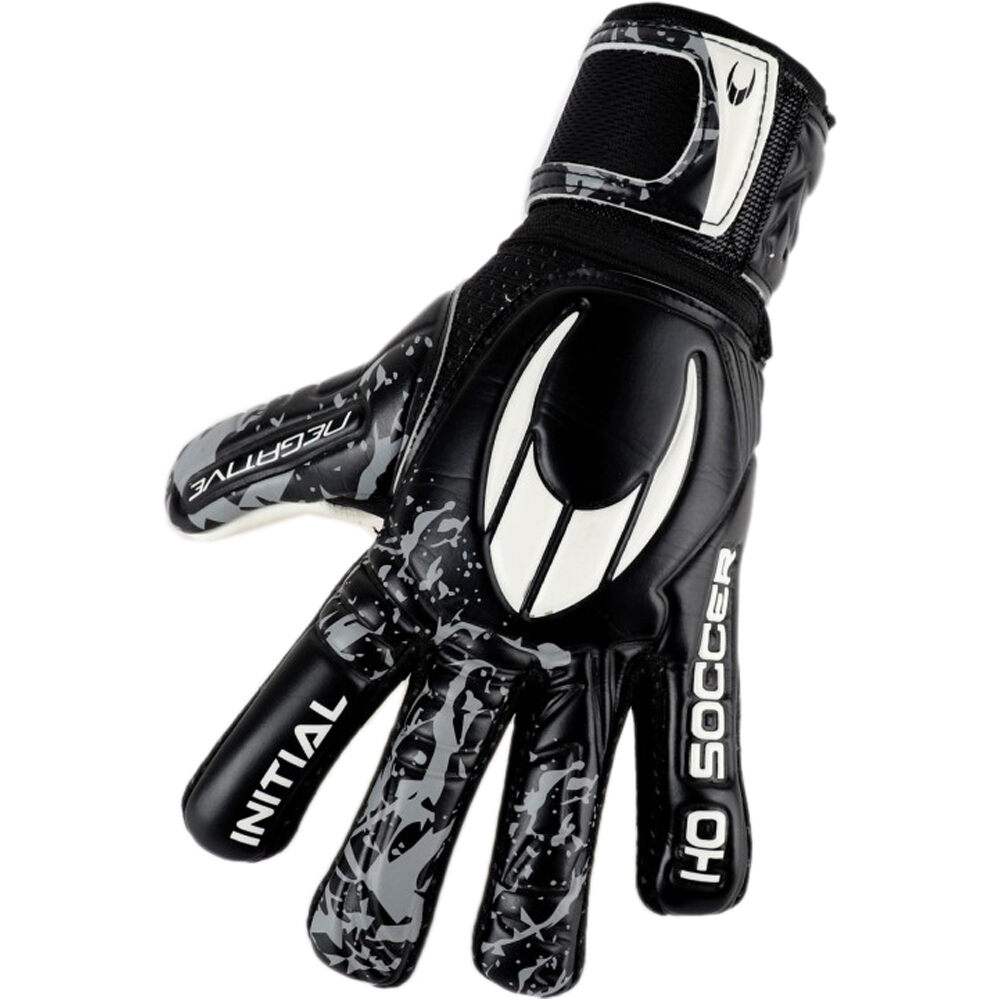 Ho Soccer guantes portero infantil INITIAL PURSUIT NG BLACK 05
