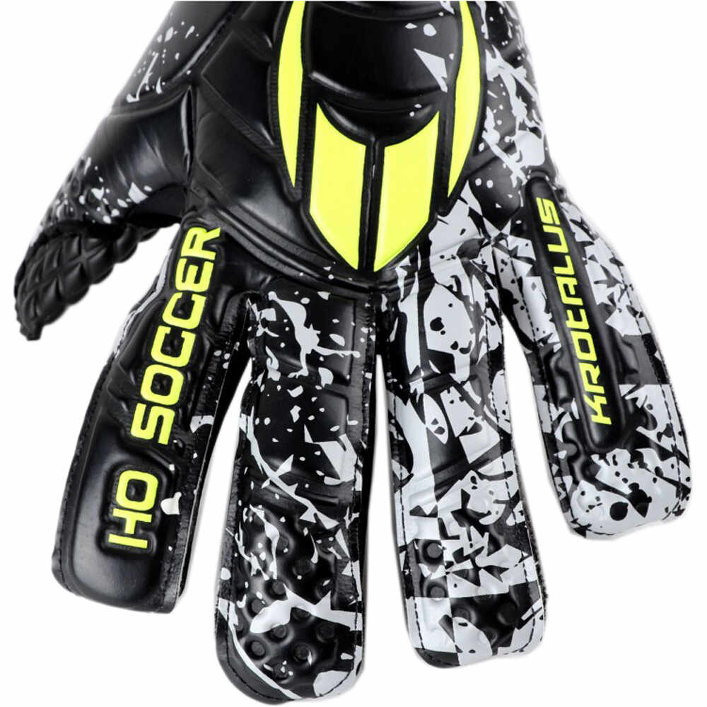 Ho Soccer guantes portero KROTALUS II NG HARDGROUND BLACK FURIOUS 01
