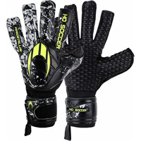 Ho Soccer guantes portero KROTALUS II NG HARDGROUND BLACK FURIOUS vista frontal
