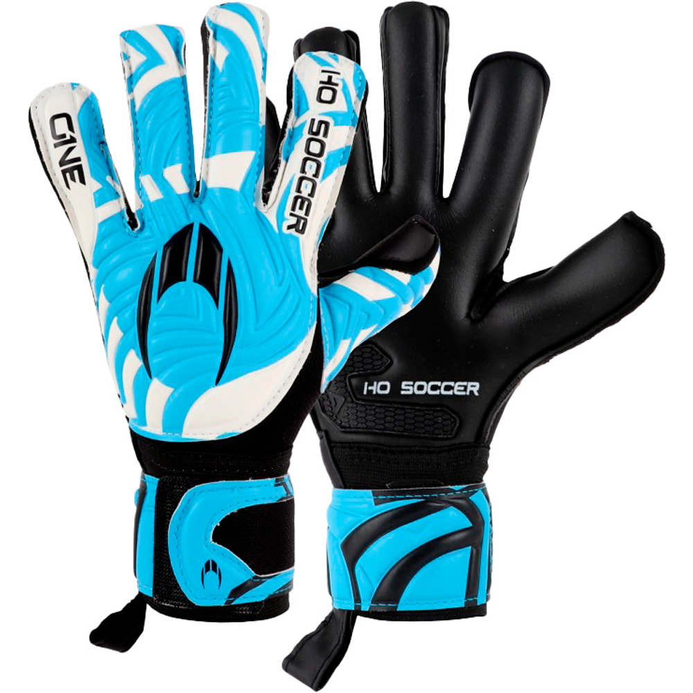 Ho Soccer guantes portero ONE RN RING BLUE SHADOW vista frontal