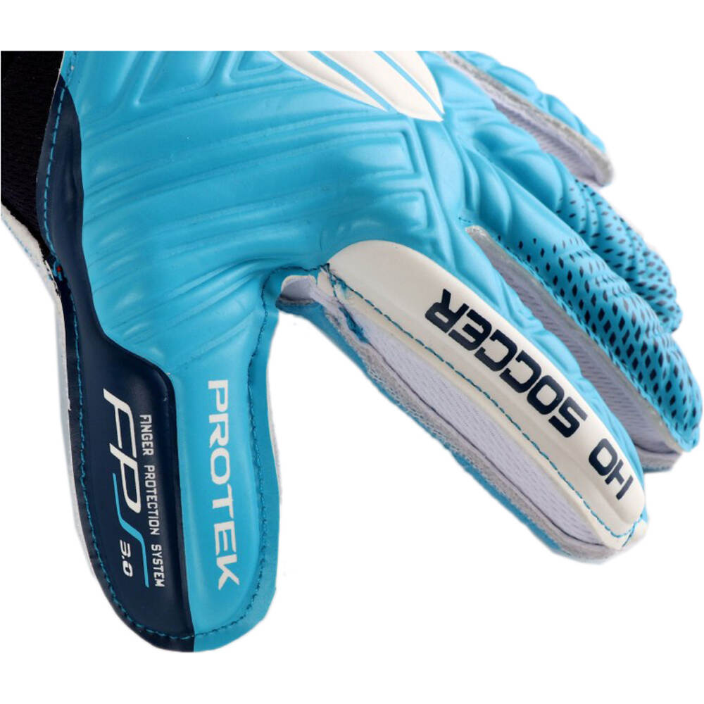 Ho Soccer guantes portero PRIMARY PROTEK JUSTICE FL BLUE 03