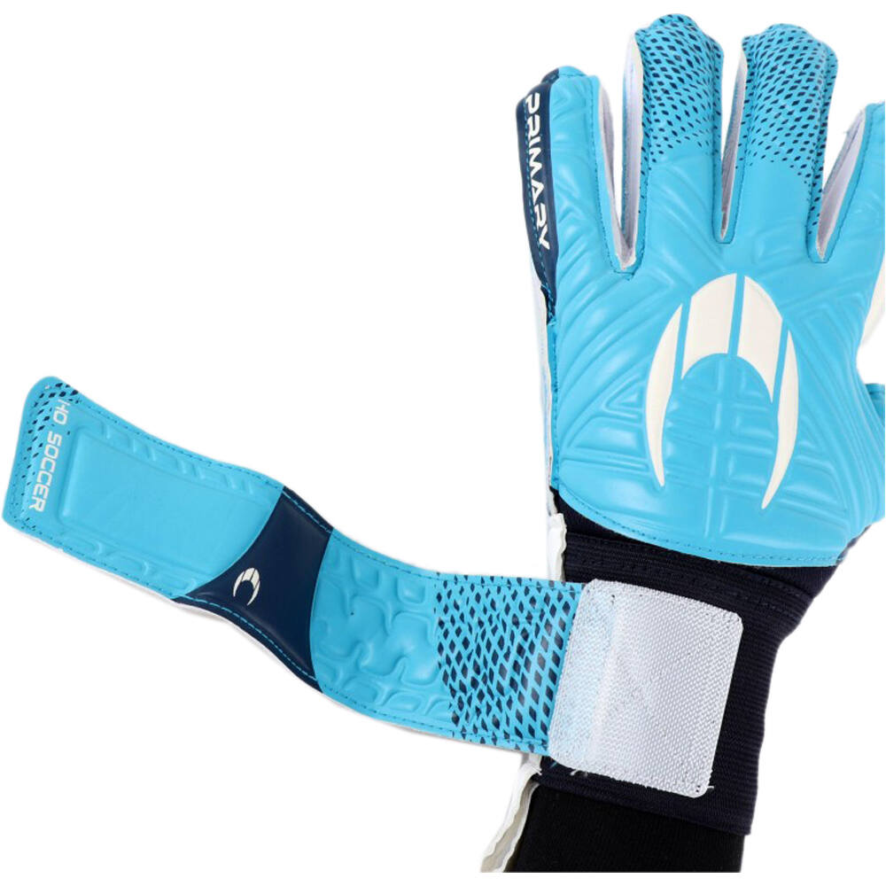 Ho Soccer guantes portero PRIMARY PROTEK JUSTICE FL BLUE 04
