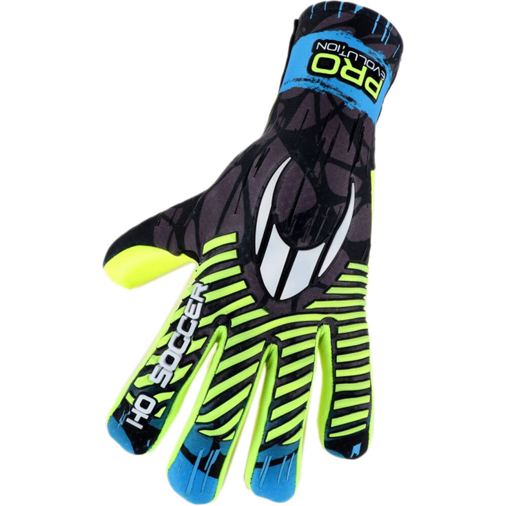 Ho Soccer guantes portero PRO EVOLUTION II NG LIME SHADOW 03