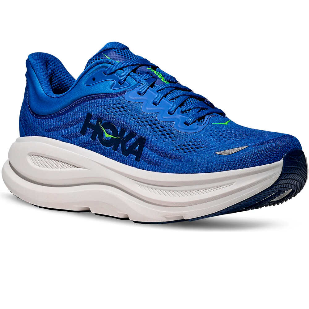 Hoka zapatilla running hombre BONDI 9 lateral interior