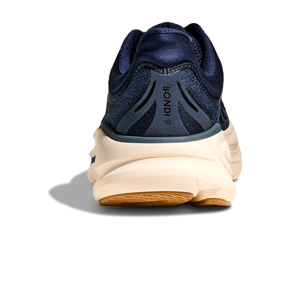 Hoka zapatilla running hombre BONDI 9 vista trasera