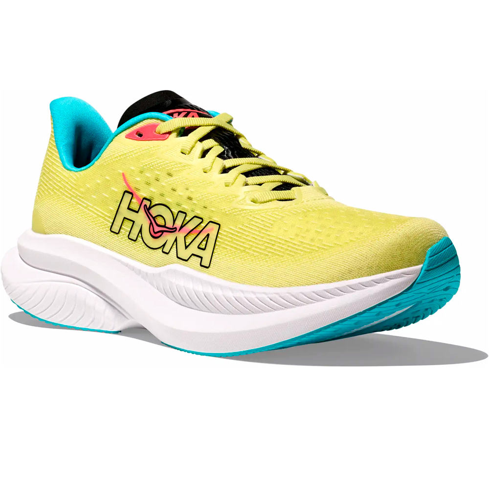 Hoka zapatilla running hombre MACH 6 lateral interior