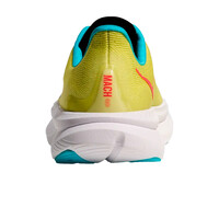 Hoka zapatilla running hombre MACH 6 vista trasera