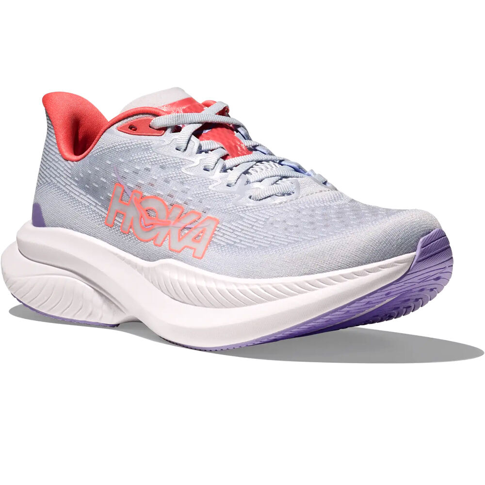Hoka zapatilla running mujer MACH 6 lateral interior