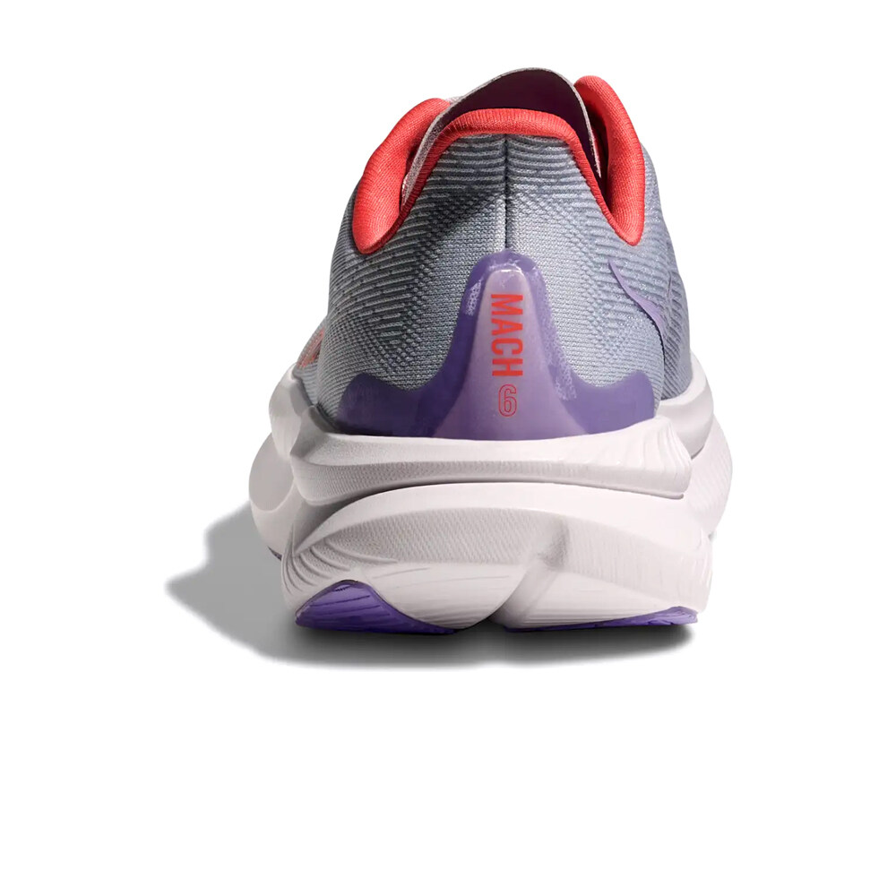 Hoka zapatilla running mujer MACH 6 vista trasera