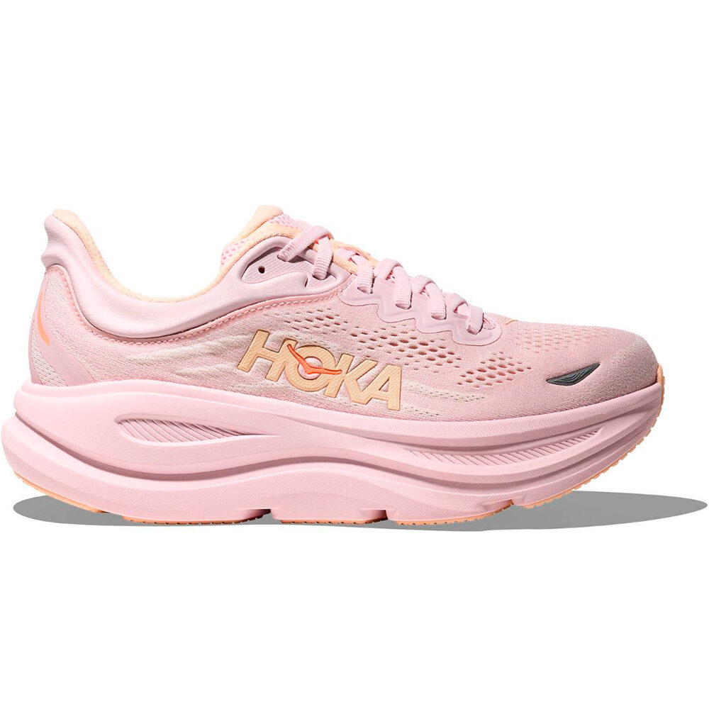 Hoka zapatilla running mujer W BONDI 9 lateral exterior