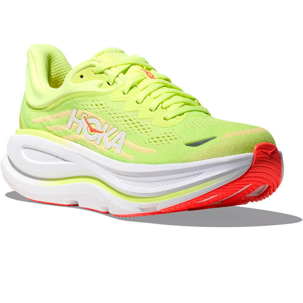 Hoka zapatilla running mujer W BONDI 9 lateral interior