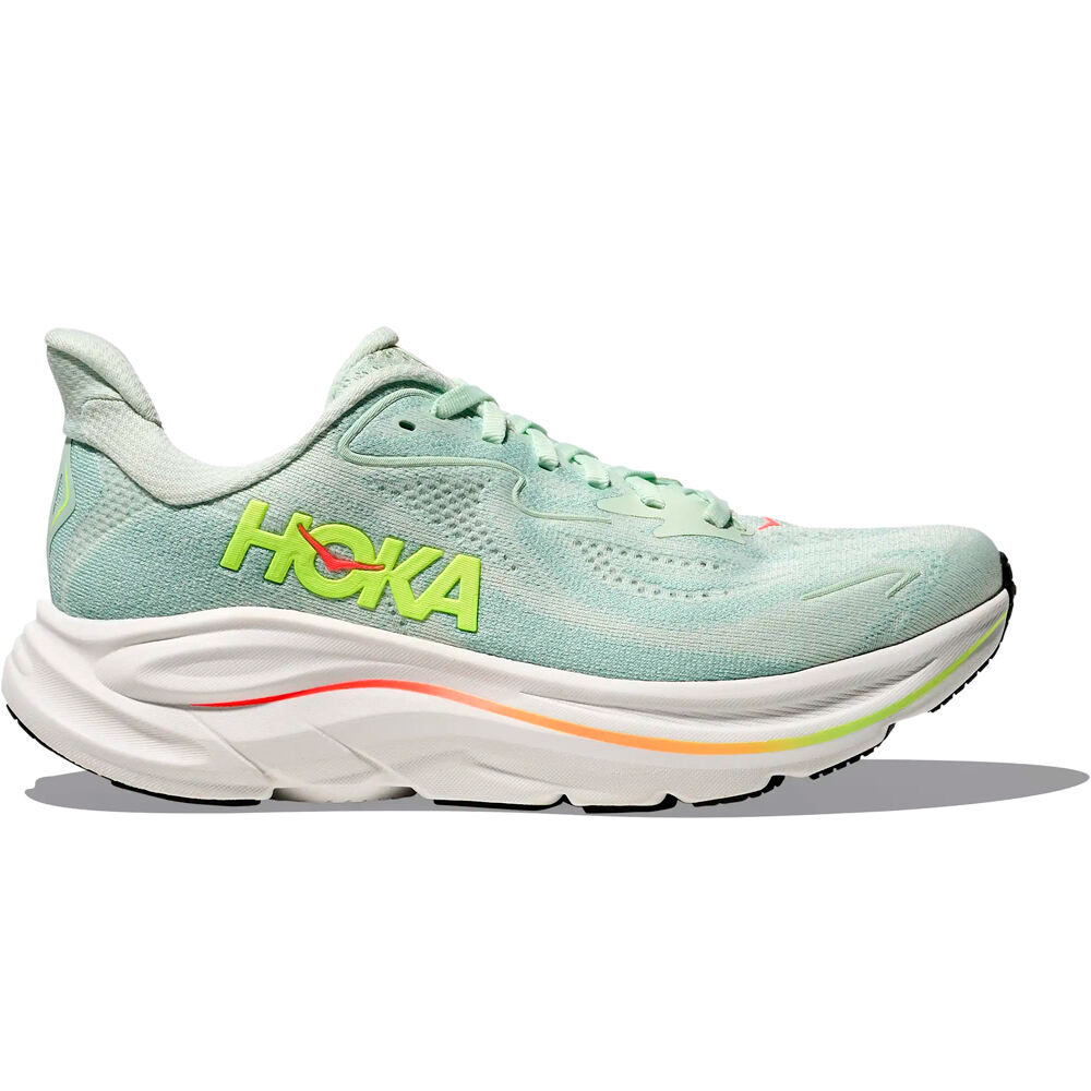 Hoka zapatilla running mujer W CLIFTON 10 lateral exterior