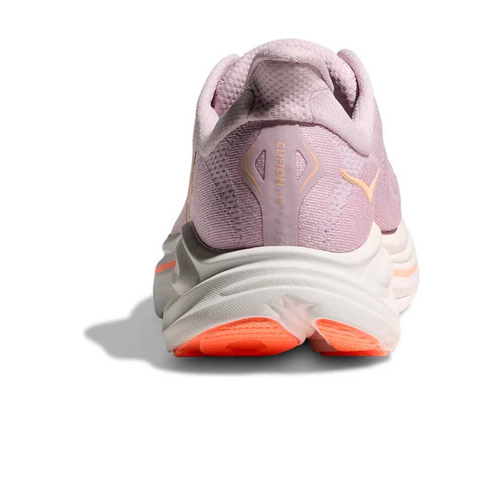 Hoka zapatilla running mujer W CLIFTON 10 vista trasera