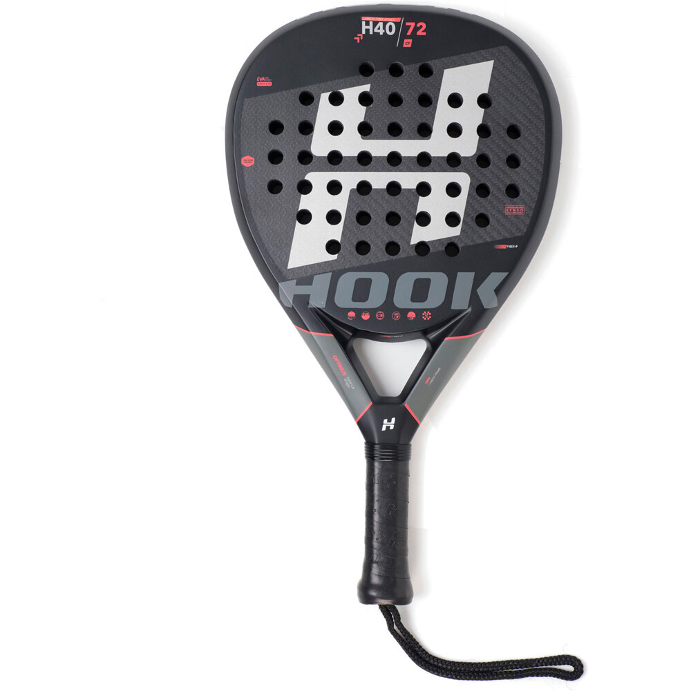 Hook Padel pala pádel adulto PALA H4072 vista frontal