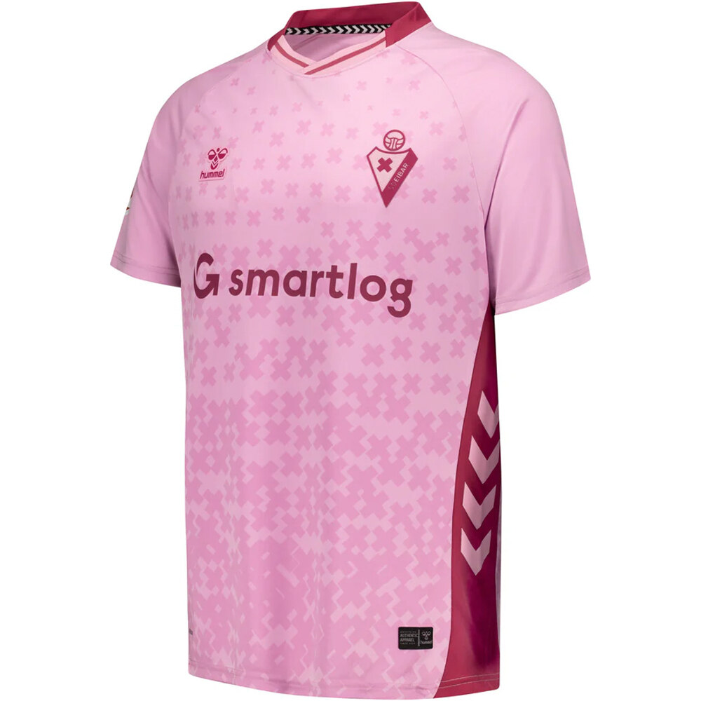 Hummel camiseta de fútbol oficiales EIBAR 26 THIRD JERSEY S/S vista detalle