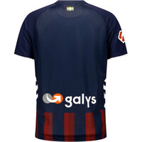 Hummel camiseta de fútbol oficiales niño EIBAR 26 HOME JERSEY S/S INF vista trasera