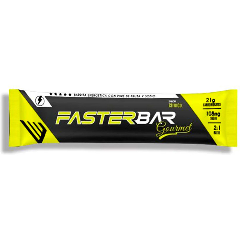 Infisport barritas energéticas FASTER BAR GOURMET 30g vista frontal