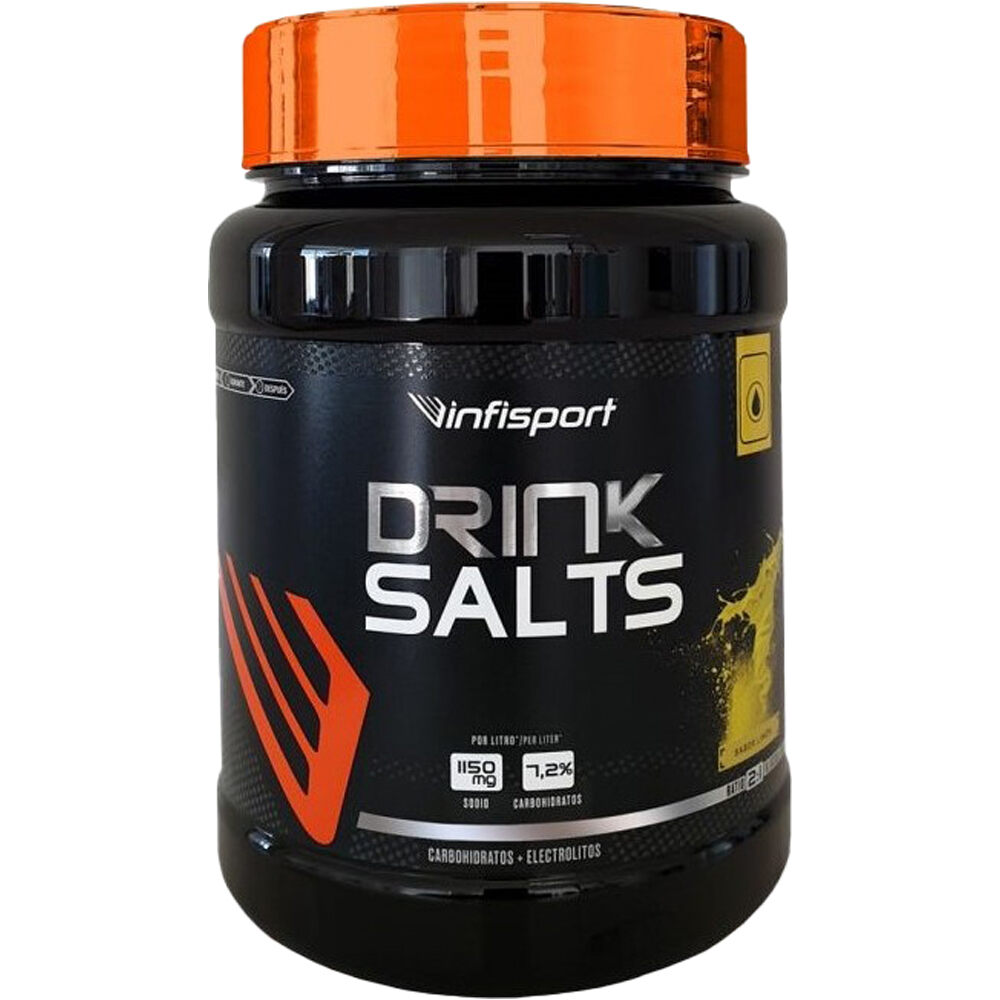Infisport Vitaminas Y Minerales DRINK SALTS ZERO Polvo vista frontal