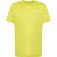 Jack Wolfskin camiseta montaña manga corta hombre TECH T M 03