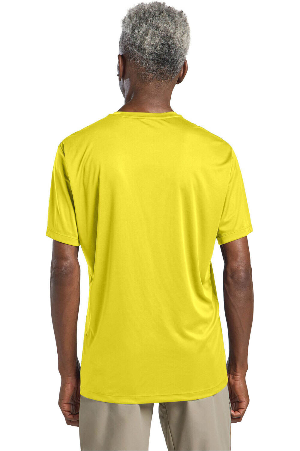 Jack Wolfskin camiseta montaña manga corta hombre TECH T M vista trasera