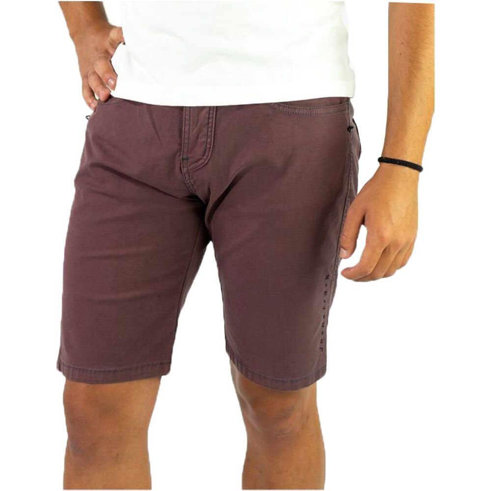 Jeanstrack pantalón corto montaña hombre TURIA BR short pant GN vista frontal