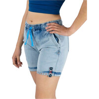 Jeanstrack pantalón corto montaña mujer SHIRA W'S short pant AZ vista detalle