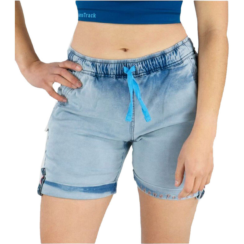 Jeanstrack pantalón corto montaña mujer SHIRA W'S short pant AZ vista frontal